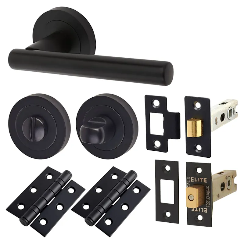 An image of a bathroom deadbolt door handle pack