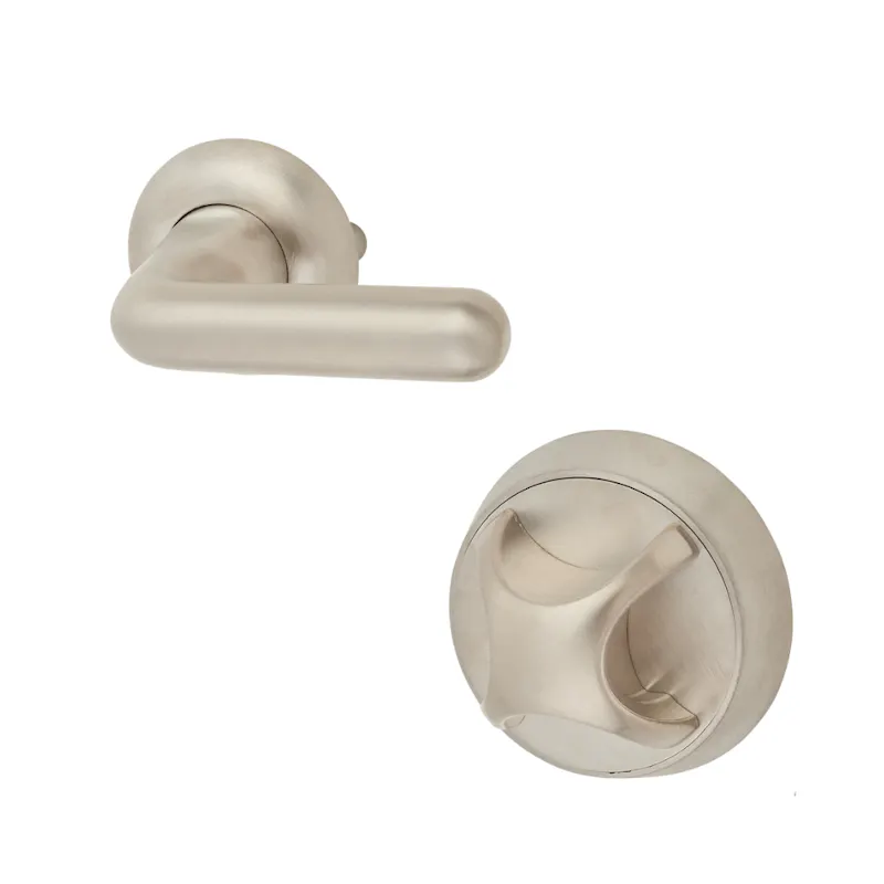 An image of an anti-ligature door handle and knob