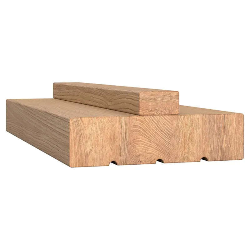 Oak door lining