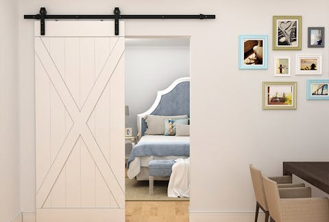 An image of a sliding dor