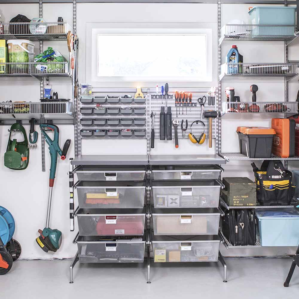An image of garage storage