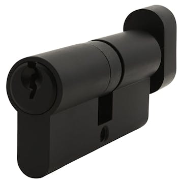 An image of a thumb-turn lock