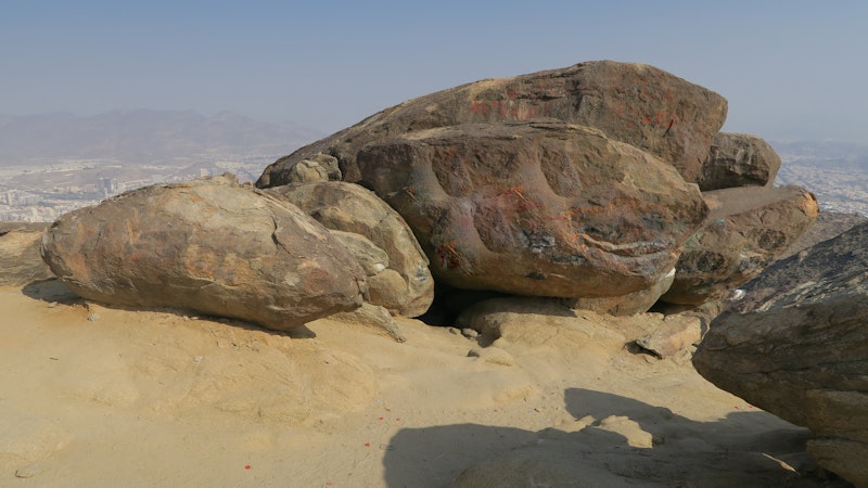 Entrance to the Cave of Thawr