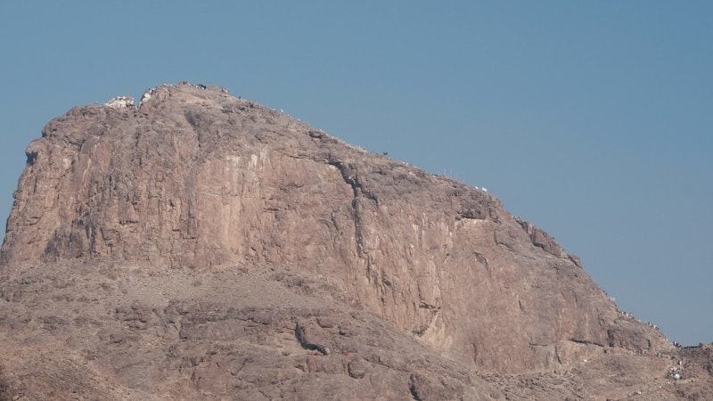 Jabal Thawr from the Ground