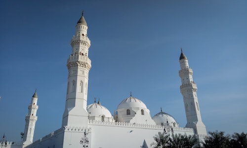 image of Masjid Quba - the first mosque of Islam