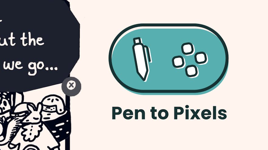 Pen To Pixels logo