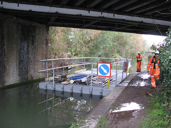floating modular pontoon