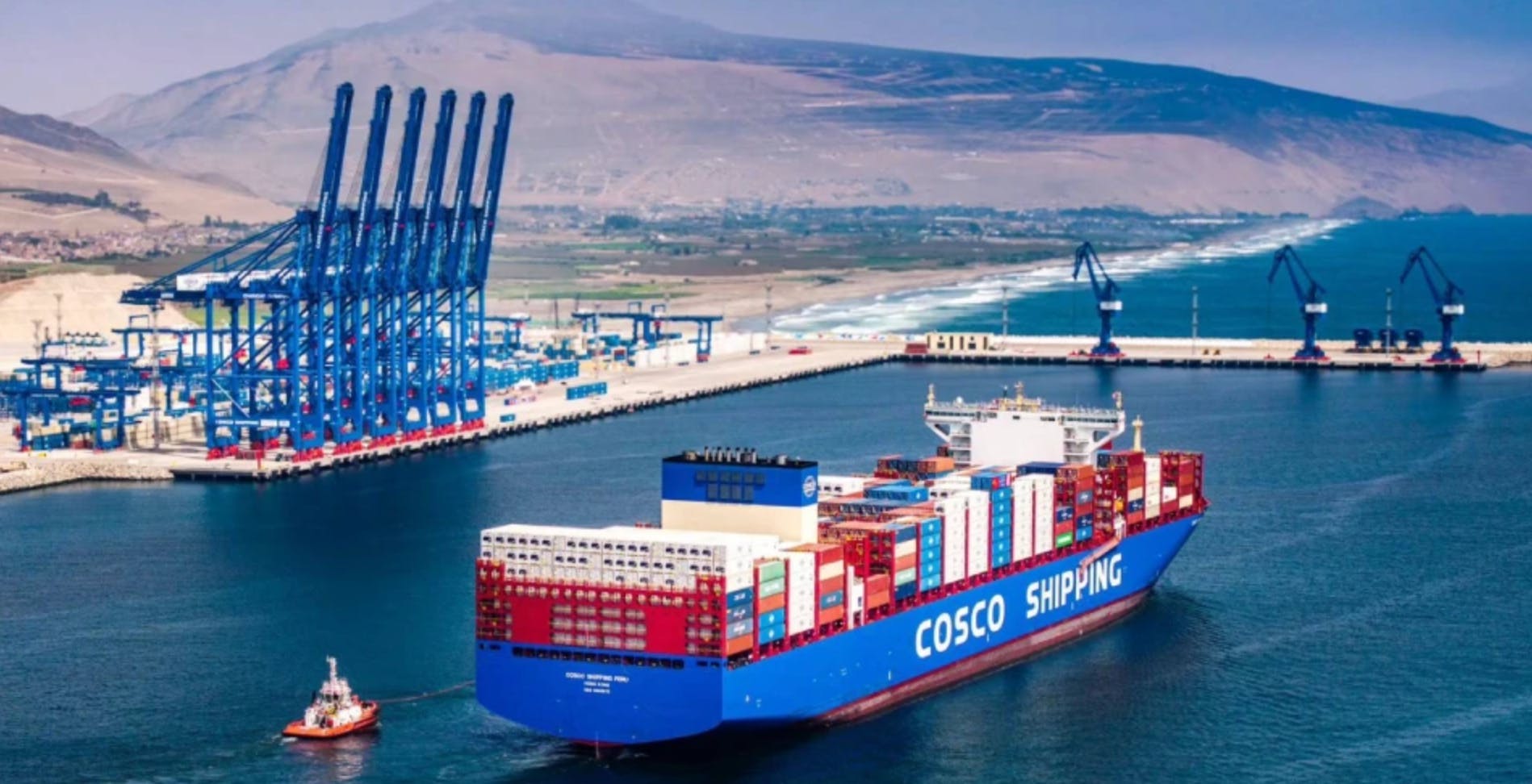 Perú conecta su puerto de Chancay con China a través de nueva ruta marítima