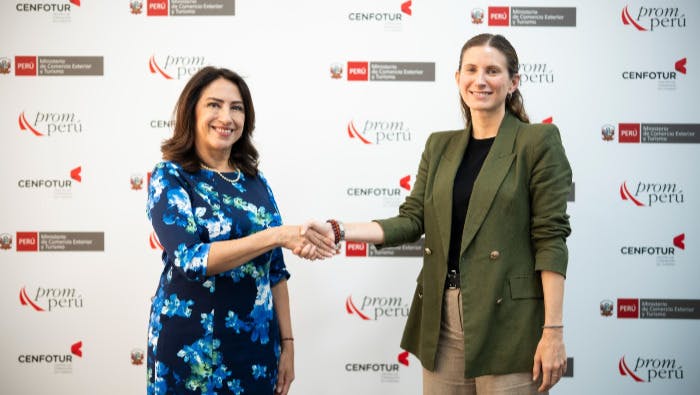 Ministra Mera se reunió con la congresista Adriana Tudela para abordar avances en comercio exterior y turismo