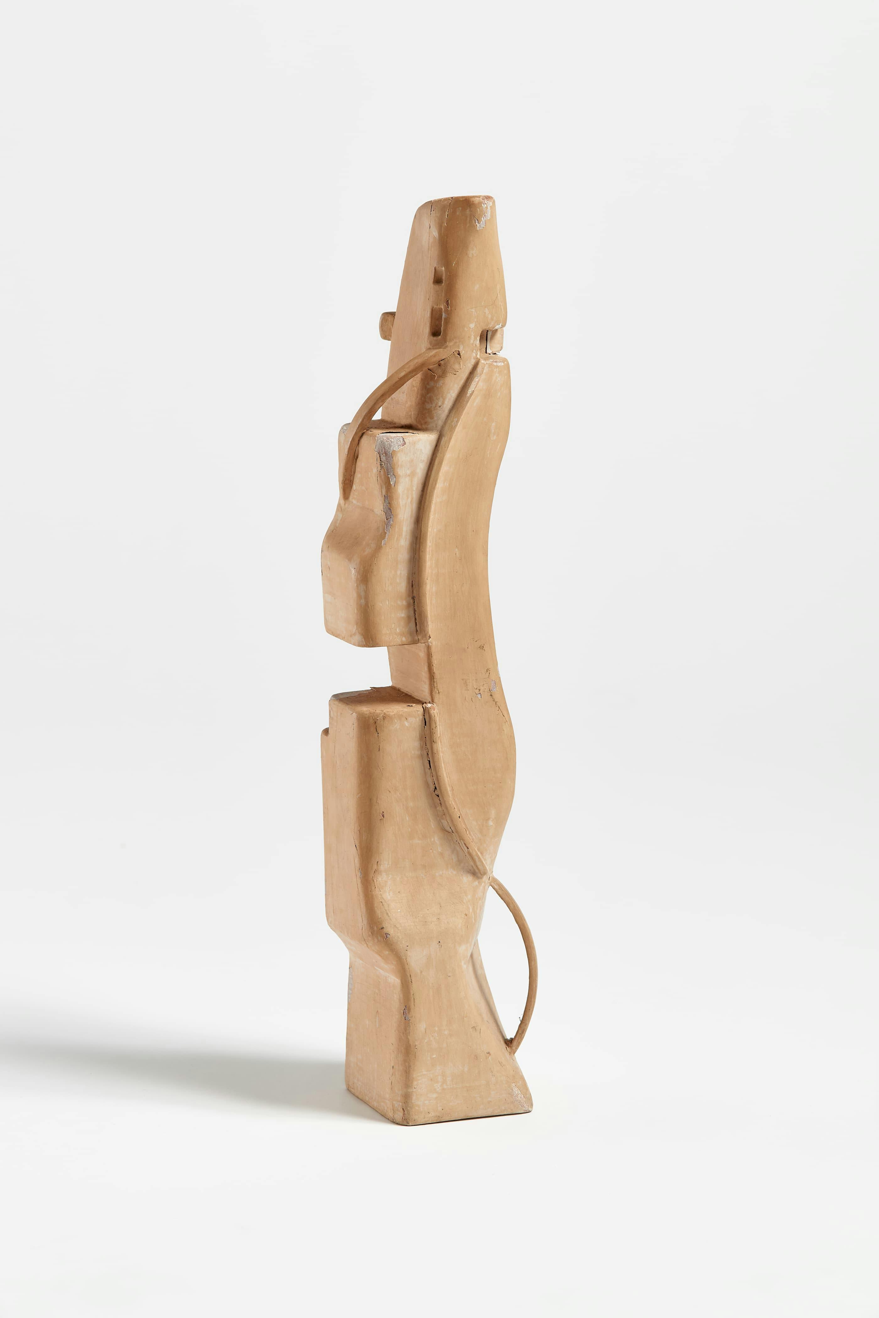 Image of abstract, free-standing sculpture by Gyula Kosice.