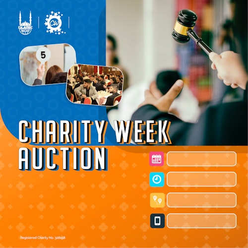 Auction Template Poster