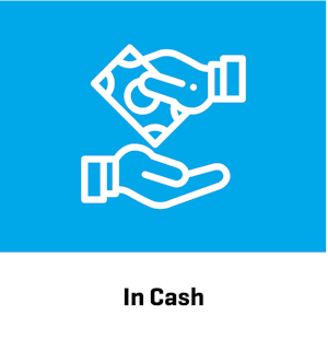 By Cash