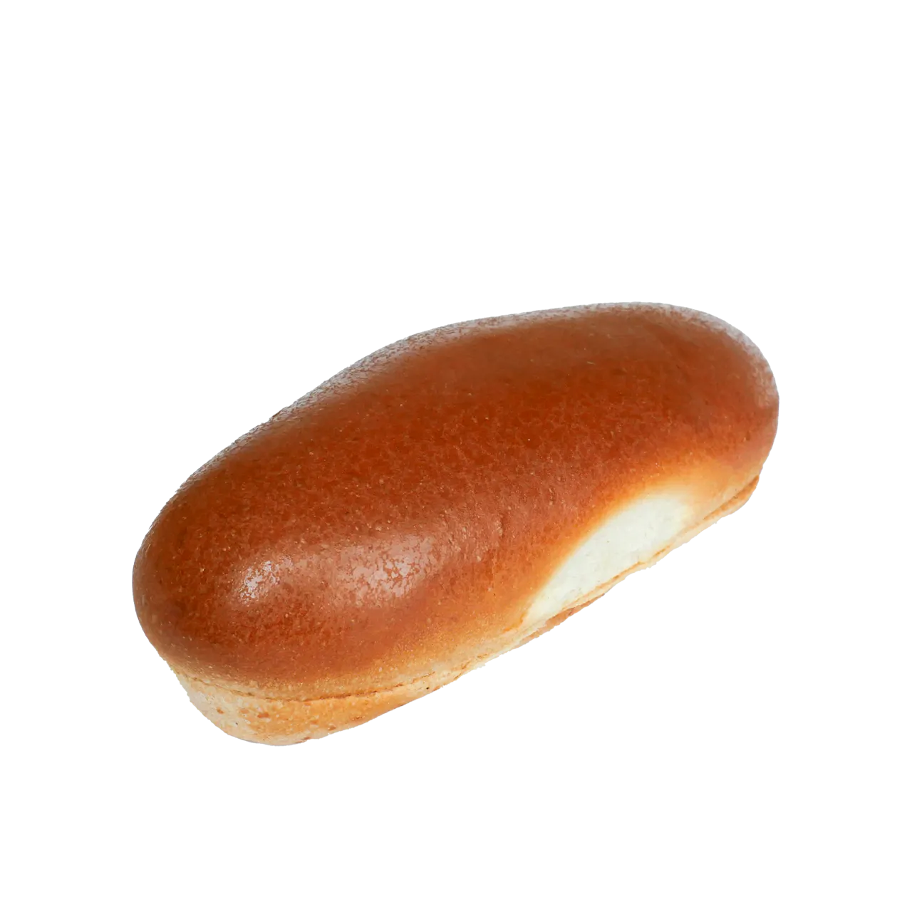 Retail brioche hot dog bun