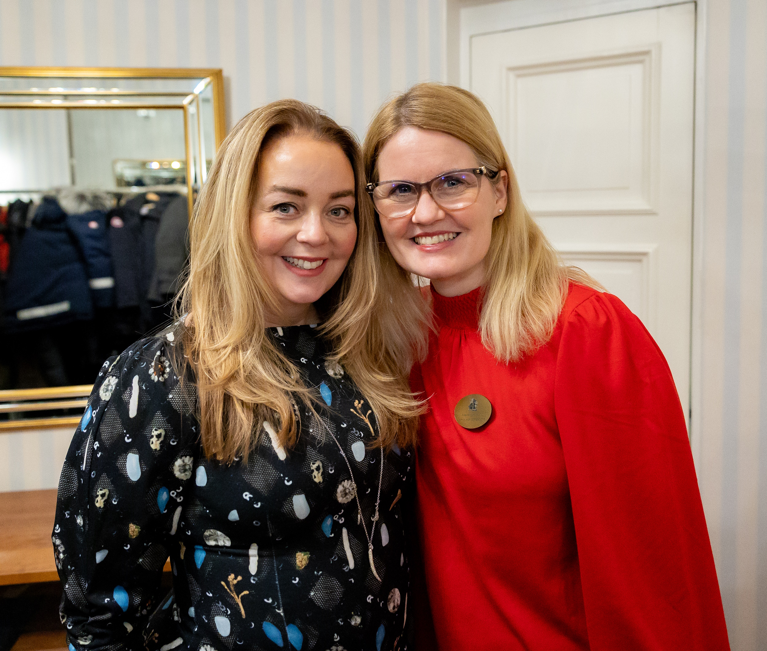 Jarþrúður Ásmundsdóttir og Arna L. Þorgeirsdóttir