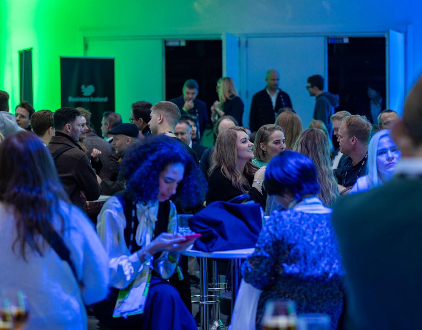 Boðsgestir í móttöku Íslands á Slush 2023