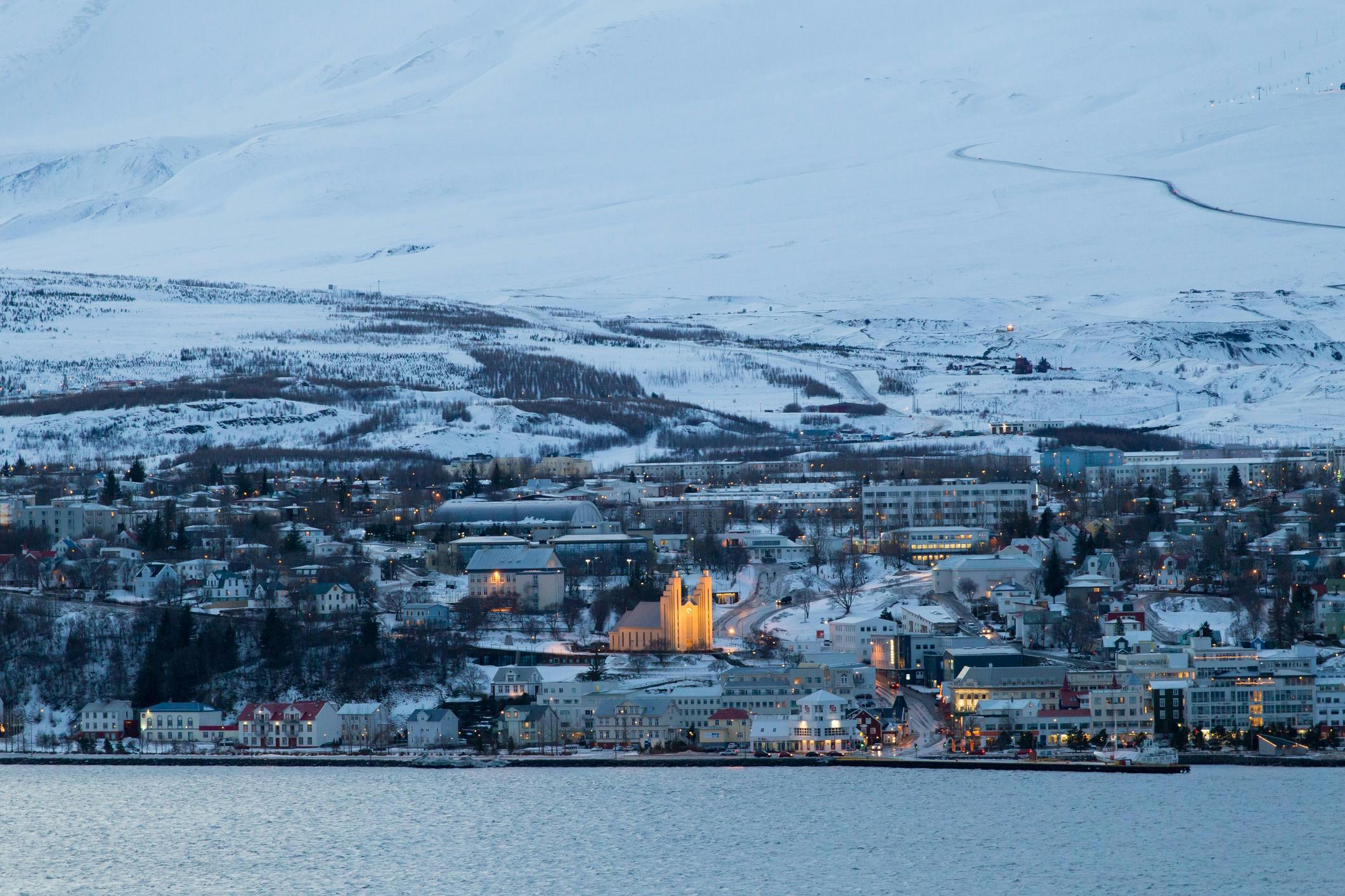 Akureyri um vetur