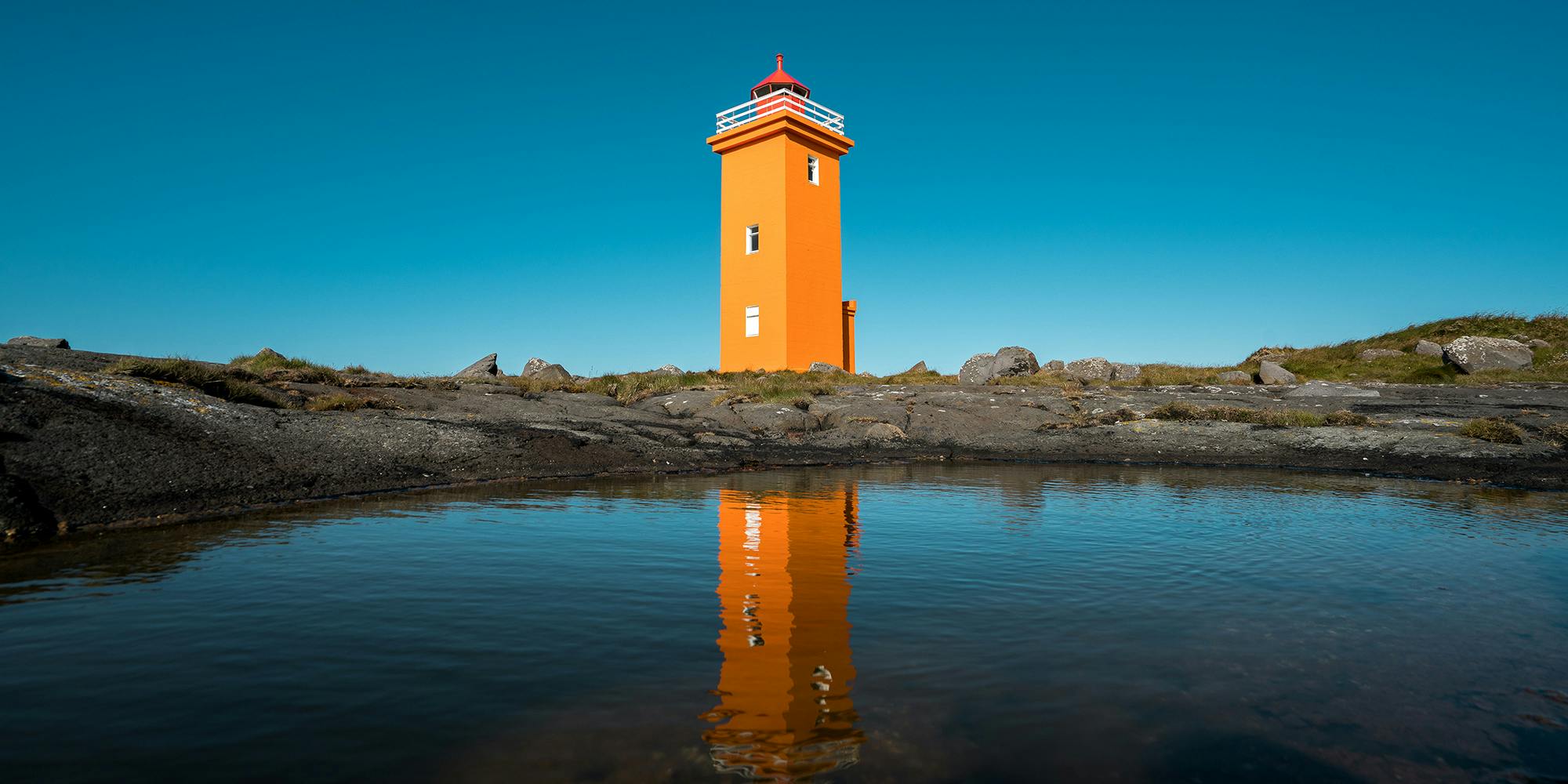 Icelandic lighthouse