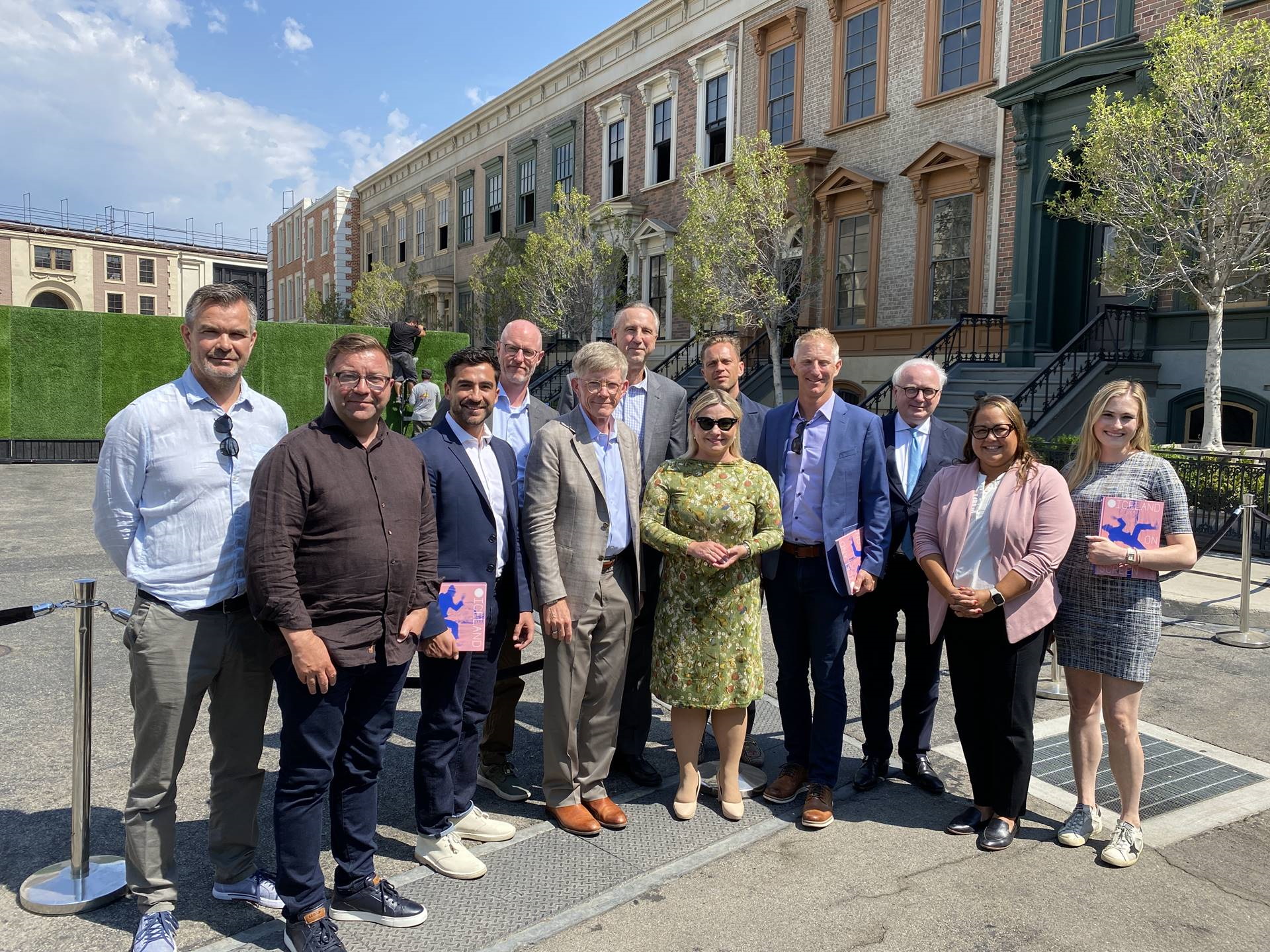 Minister of Tourism, Trade and Culture led a delegation organized by Business Iceland with a focus on films and music