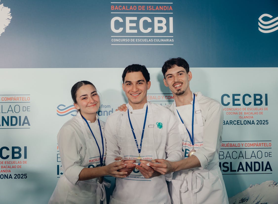 Sigurvegarar í kokkaskólakeppni í Barcelona 2025