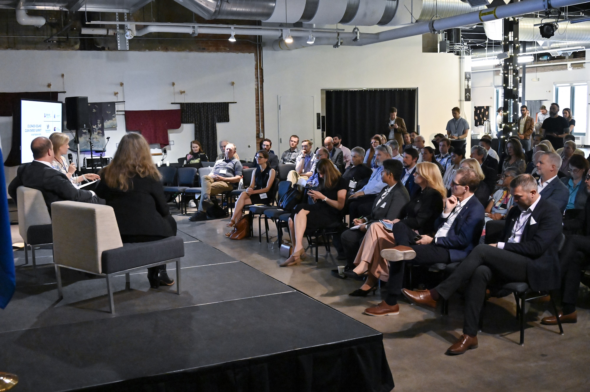Panel discussion at the Colorado-Iceland Clean Energy Summit June 20, 2024