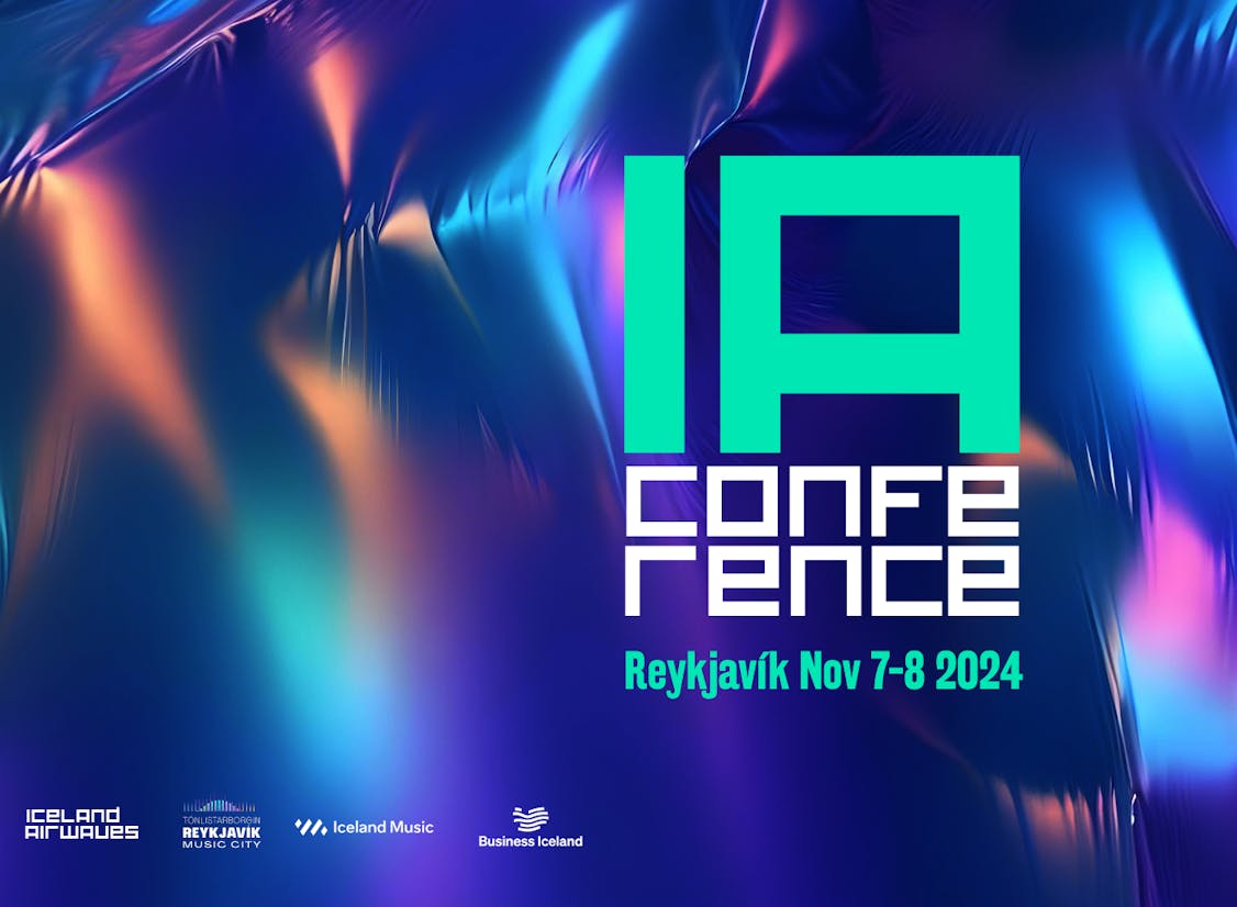 Iceland Airwaves Conference web graphic for 2024