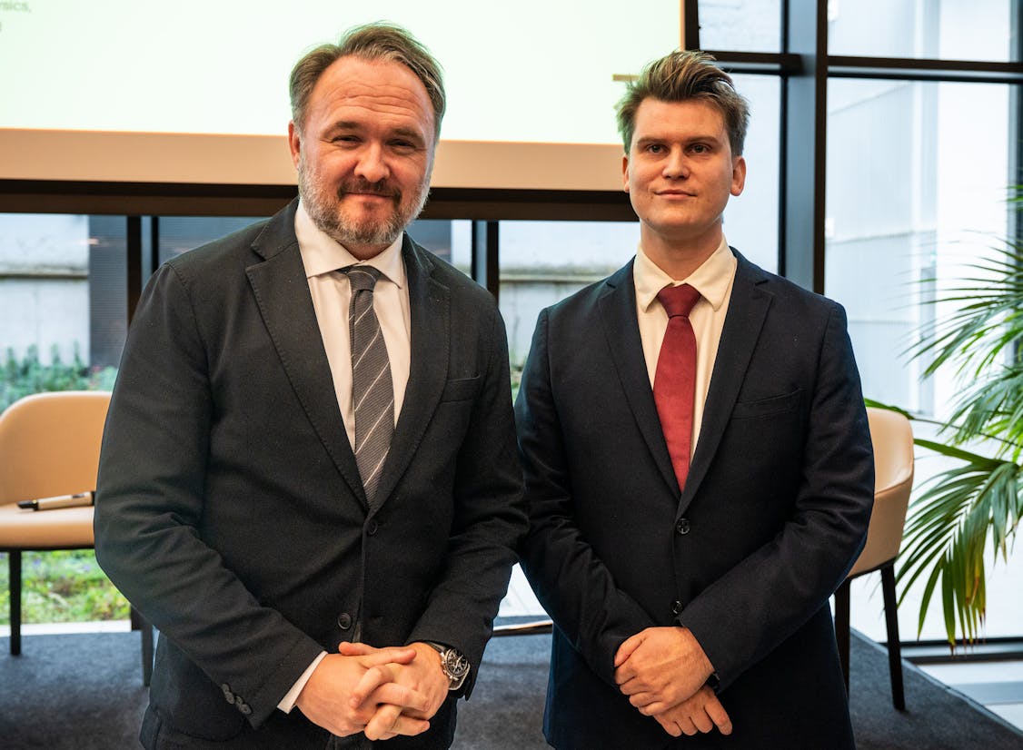 Jóhann Páll Jóhannsson, umhverfis-, orku- og loftslagsráðherra, og Dan Jörgensen framkvæmdastjóri orku- og húsnæðismála í framkvæmdastjórn ESB ávörpuðu fundinn.