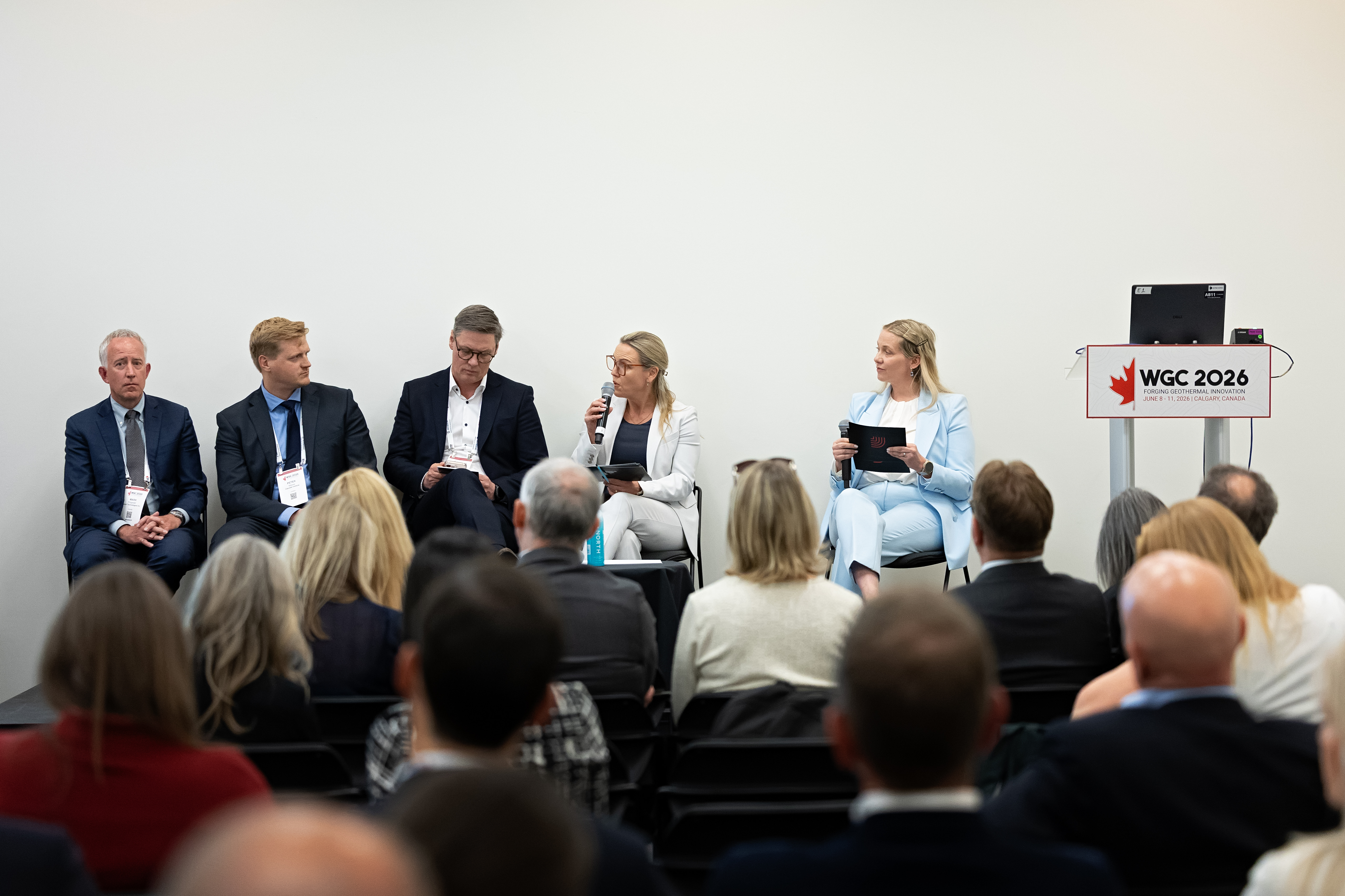 Þátttakendur í panel á Our Climate Future 2026