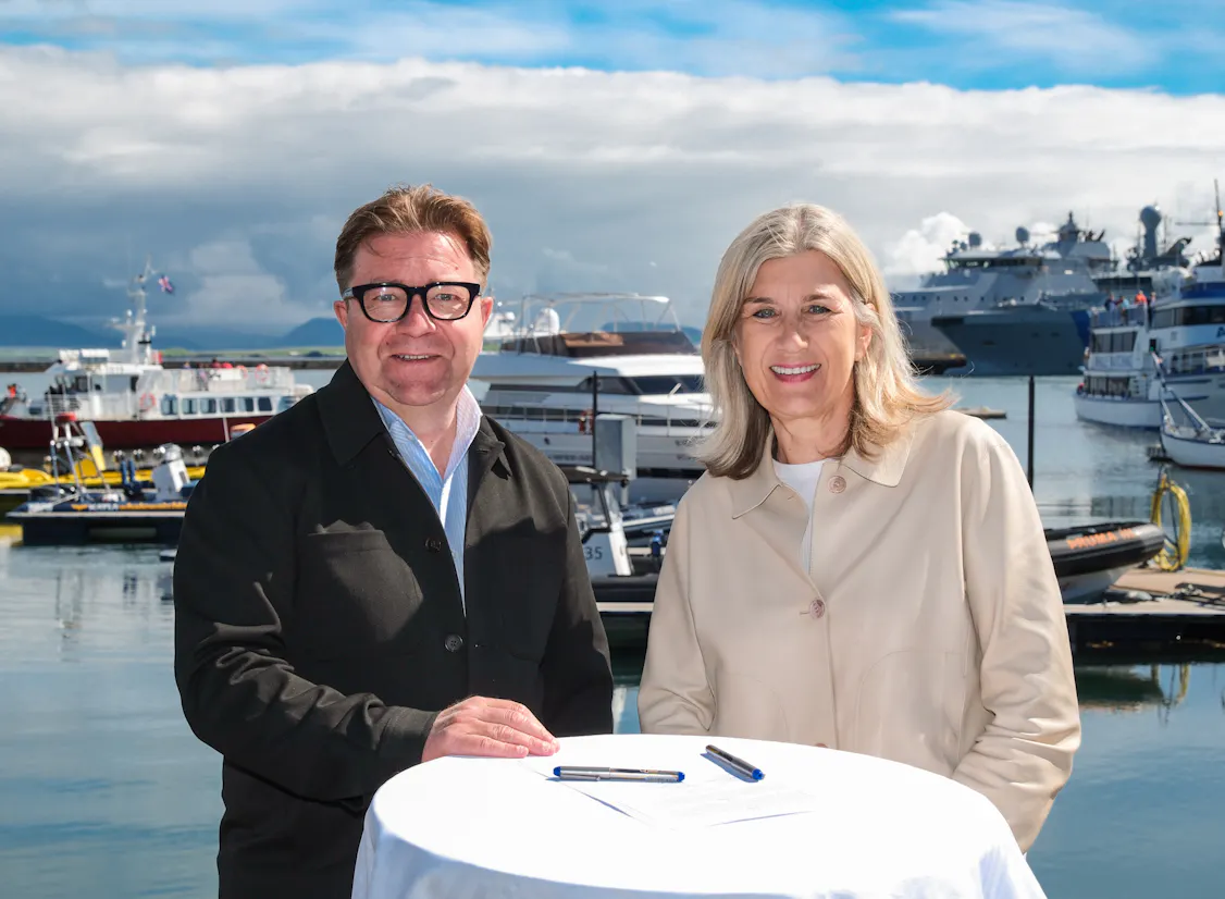 Pétur Óskarsson og Hanna Katrín