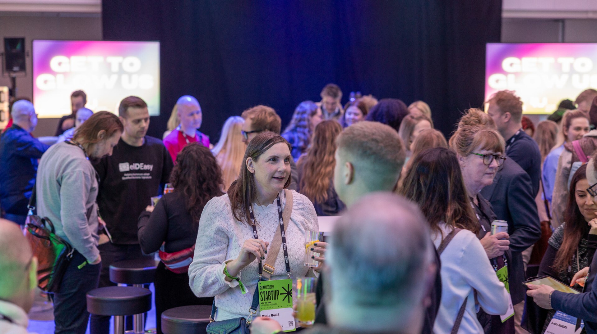 Boðsgestir í móttöku Íslands á Slush 2023
