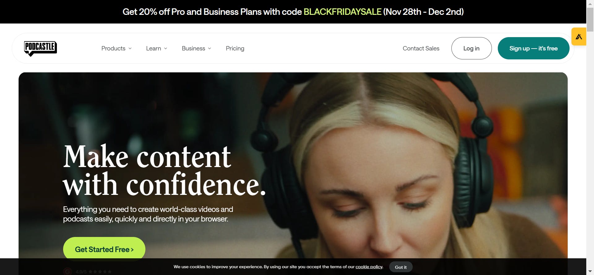 Podcastle.ai – 20% OFF Pro & Business Plans