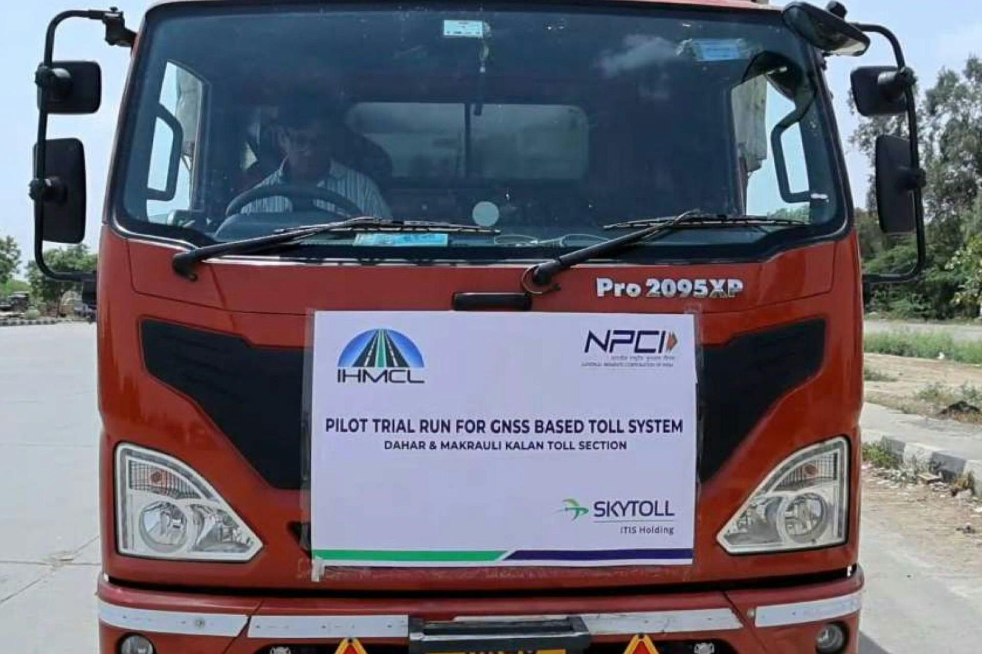 SkyToll ETC pilot project in India