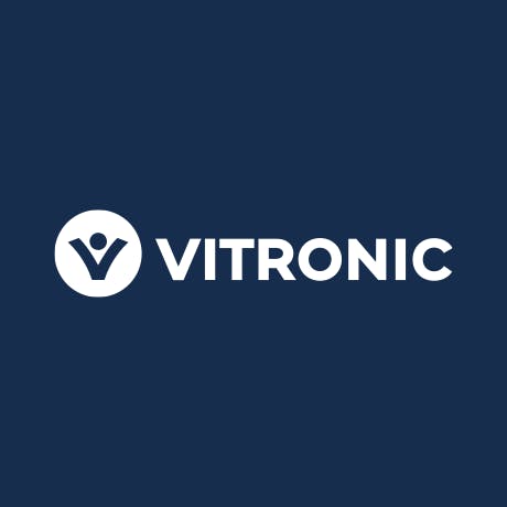VITRONIC Logo blue