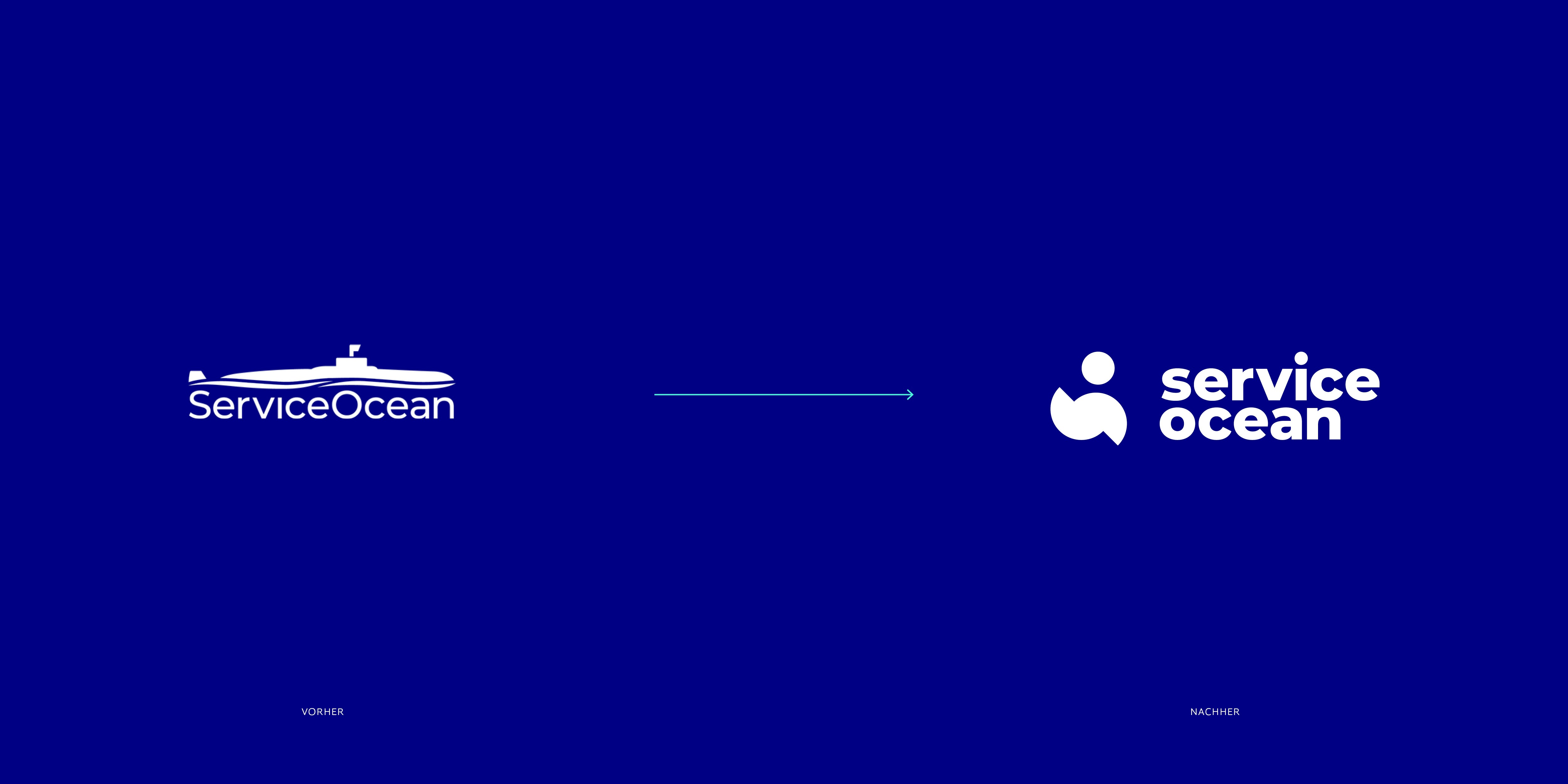 Re-Branding Logo ServiceOcean