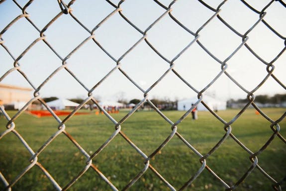 through the fence