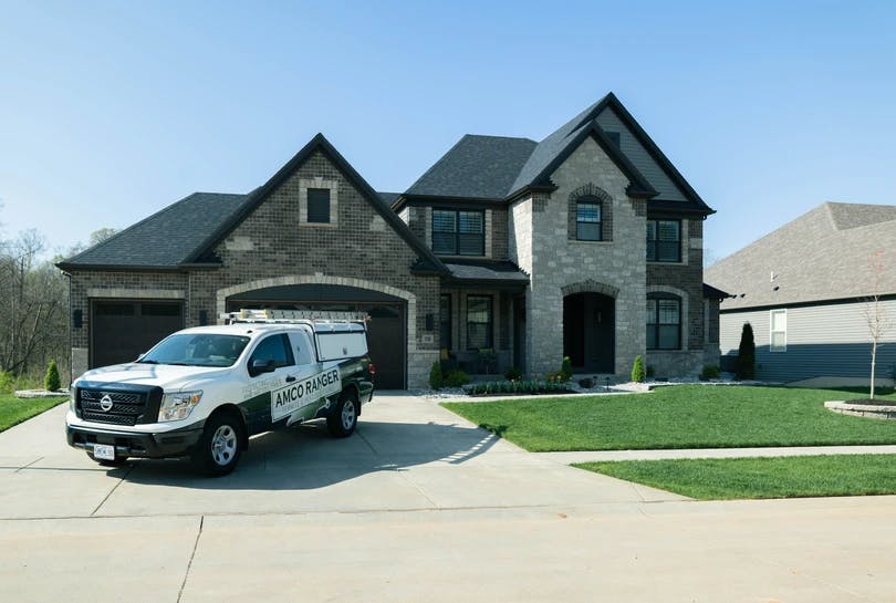 amco ranger truck in driveway