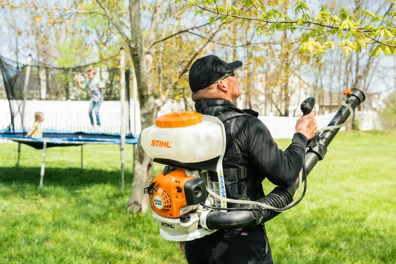 Amco Ranger using stihl machine