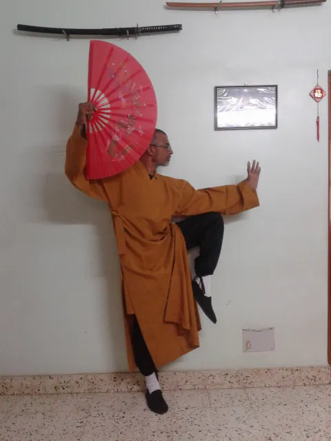 Master KK in training
