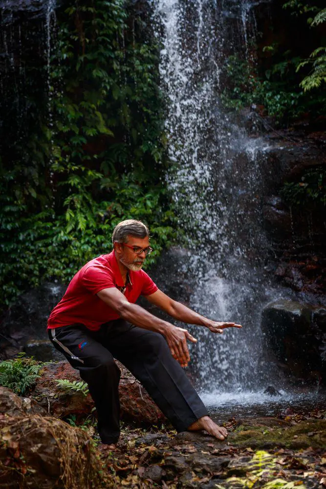 Shri Krishna Kumar, Yoga instructor and founder of IWMA Yoga Academy