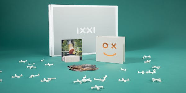 IXXI Play - Overzicht producten: IXXI fotoboek, IXXI fotoalbum, IXXI verzenddoos, IXXI fotokaarten en IXXI tools.