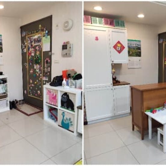 門口陳設原本看起來很亂,擺放東西沒有規則,專業整理後,家中變得舒心又大方,也打造出玄關的空間 門口陳設原本看起來很亂,擺放東西沒有規則,專業整理後,家中變得舒心又大方,也打造出玄關的空間