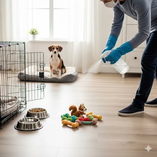 毛小孩、玩具需經常消毒