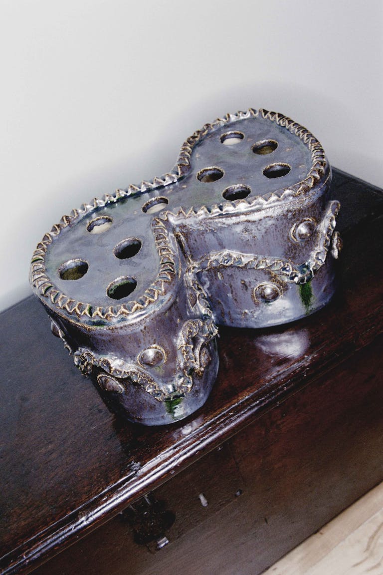 Jordan McDonald Ceramic Flower Brick