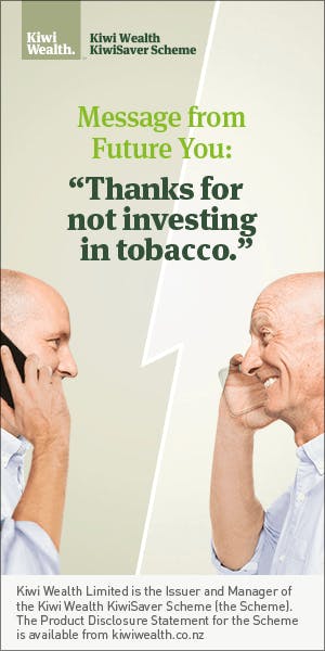 The banner ad animation that we animated for Kiwibank.