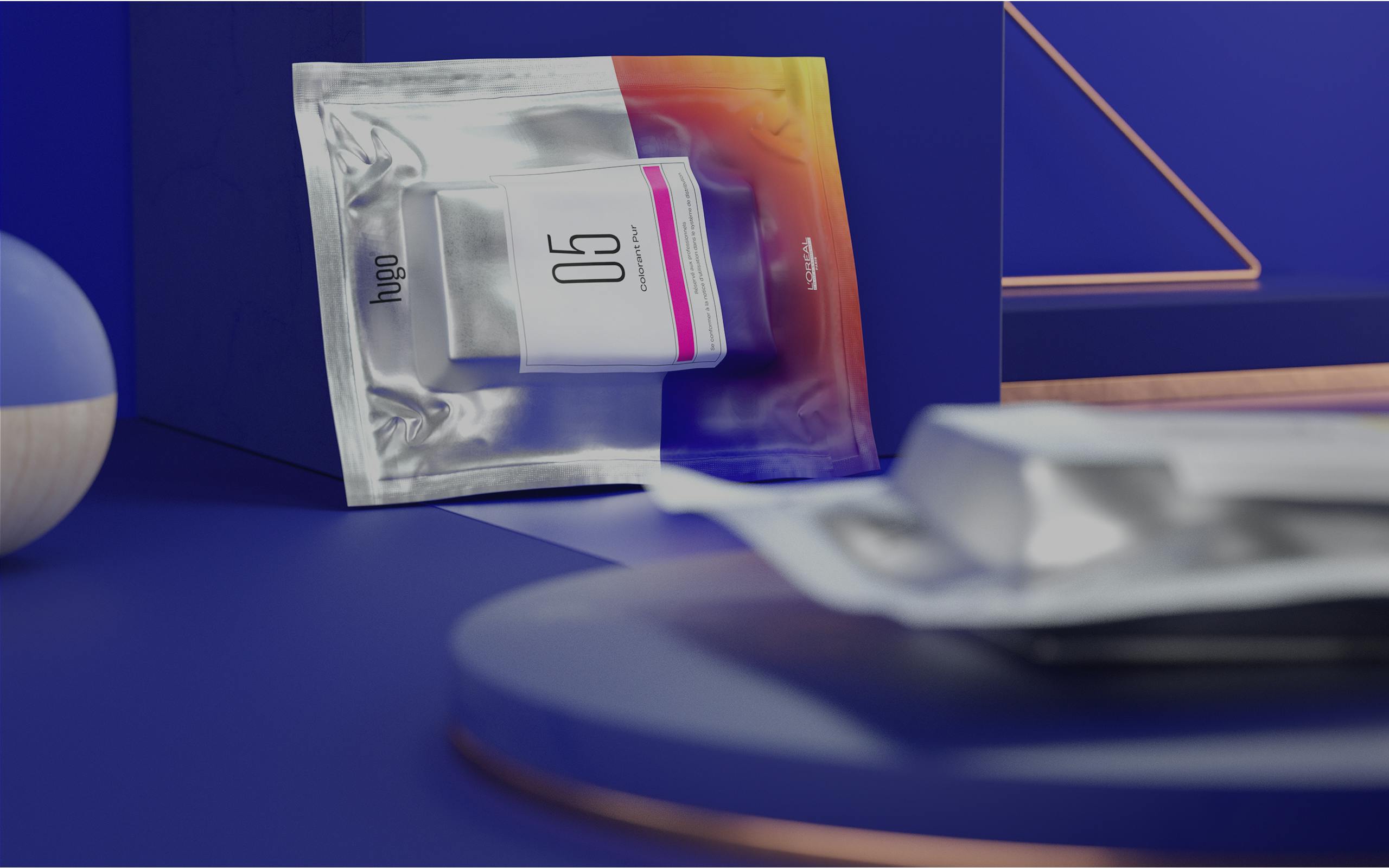 L'Oréal's HUGO brand 3D packaging