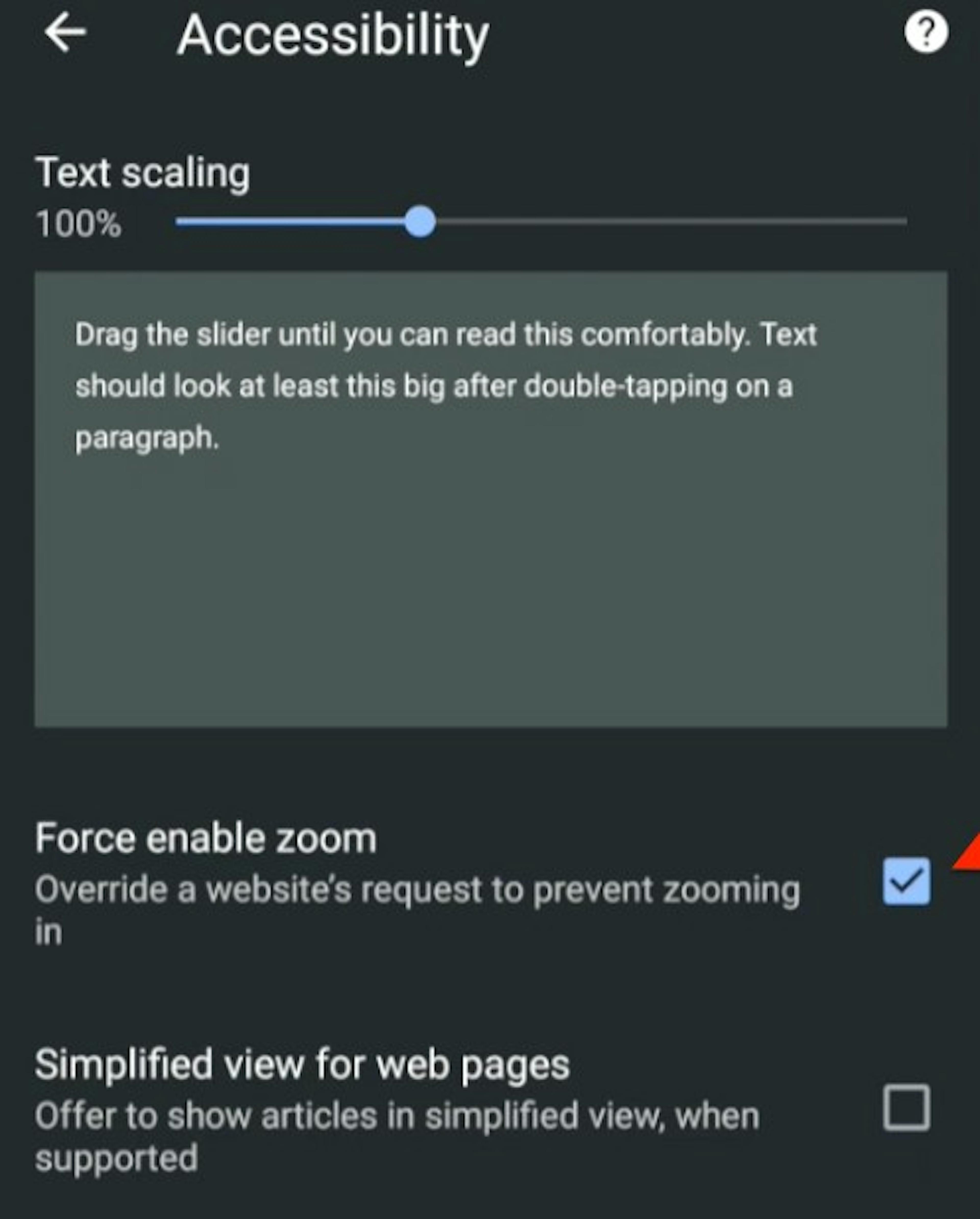 chrome android screenshot
