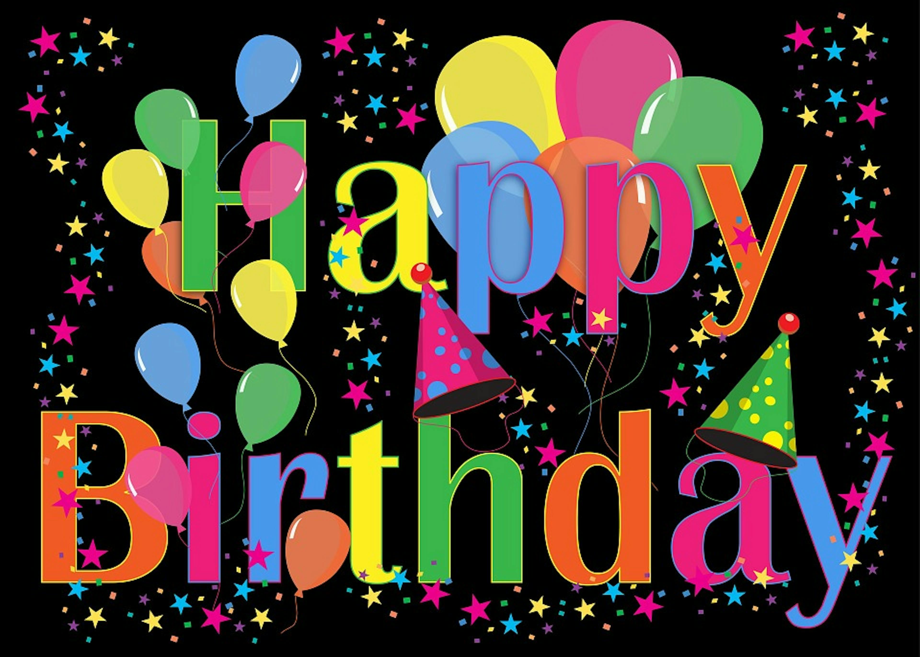 what looks like the front of a birthday card