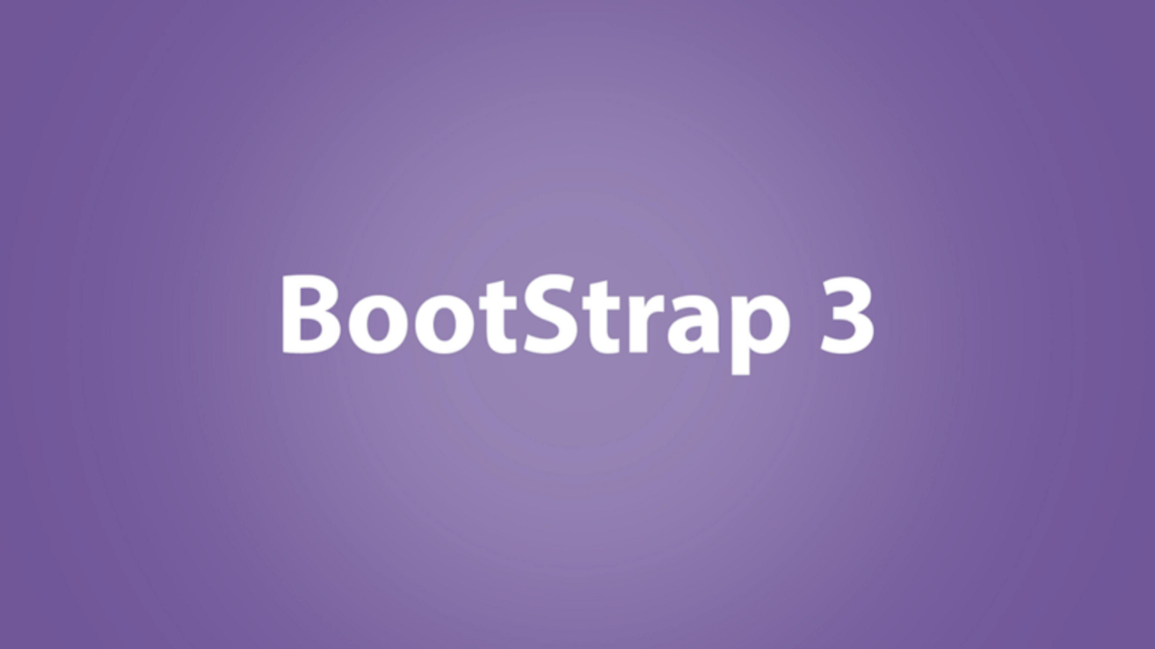 bootstrap 3