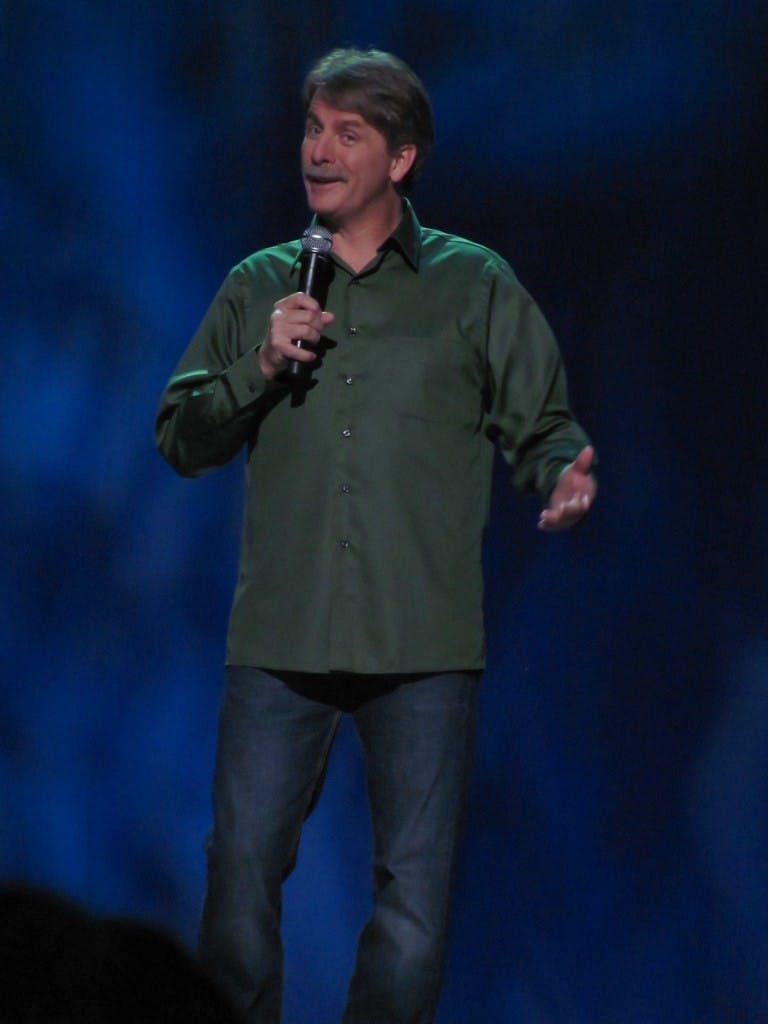 jeff foxworthy doing stand-up comedy