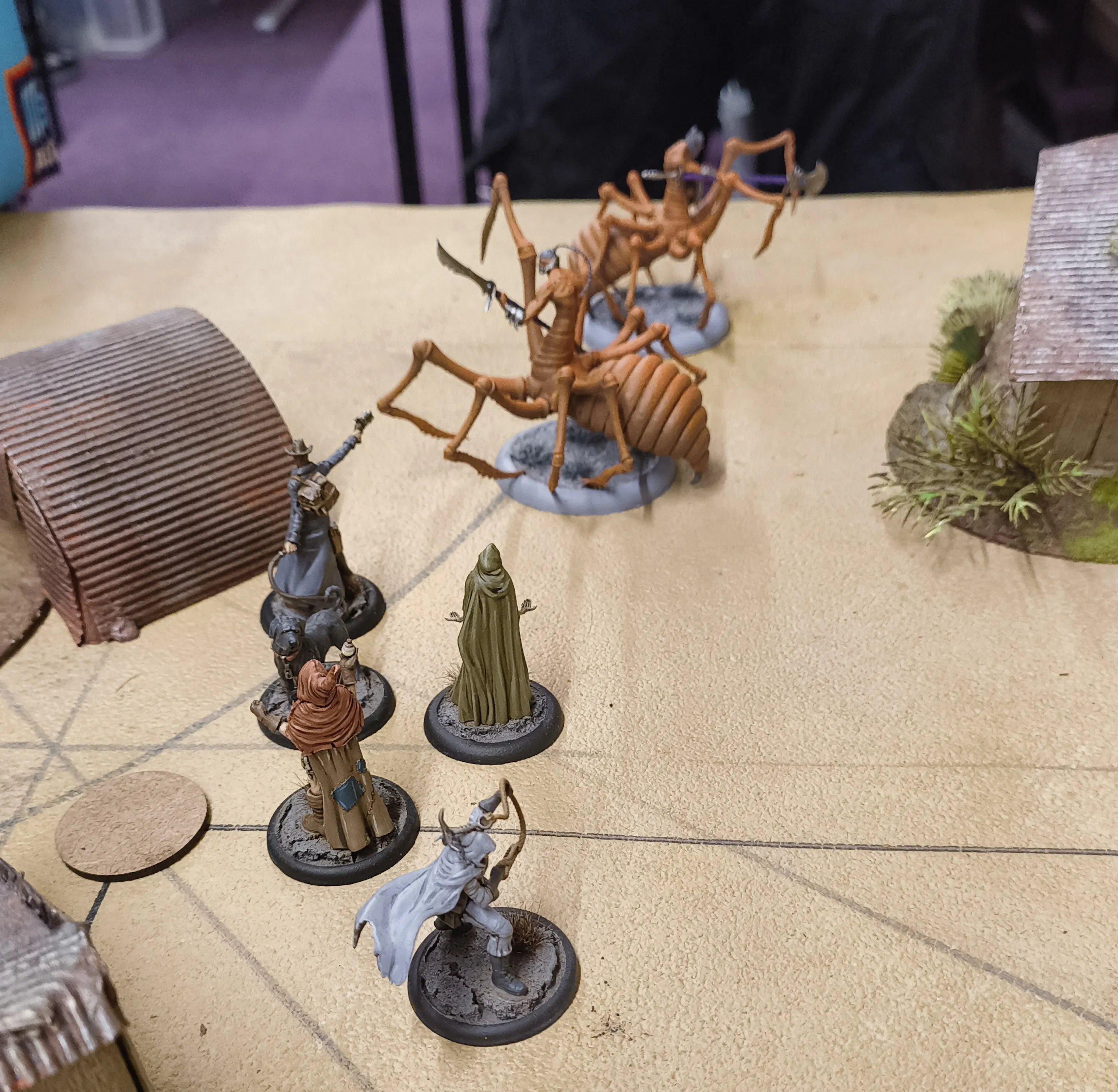 Some Wastrel models on the table