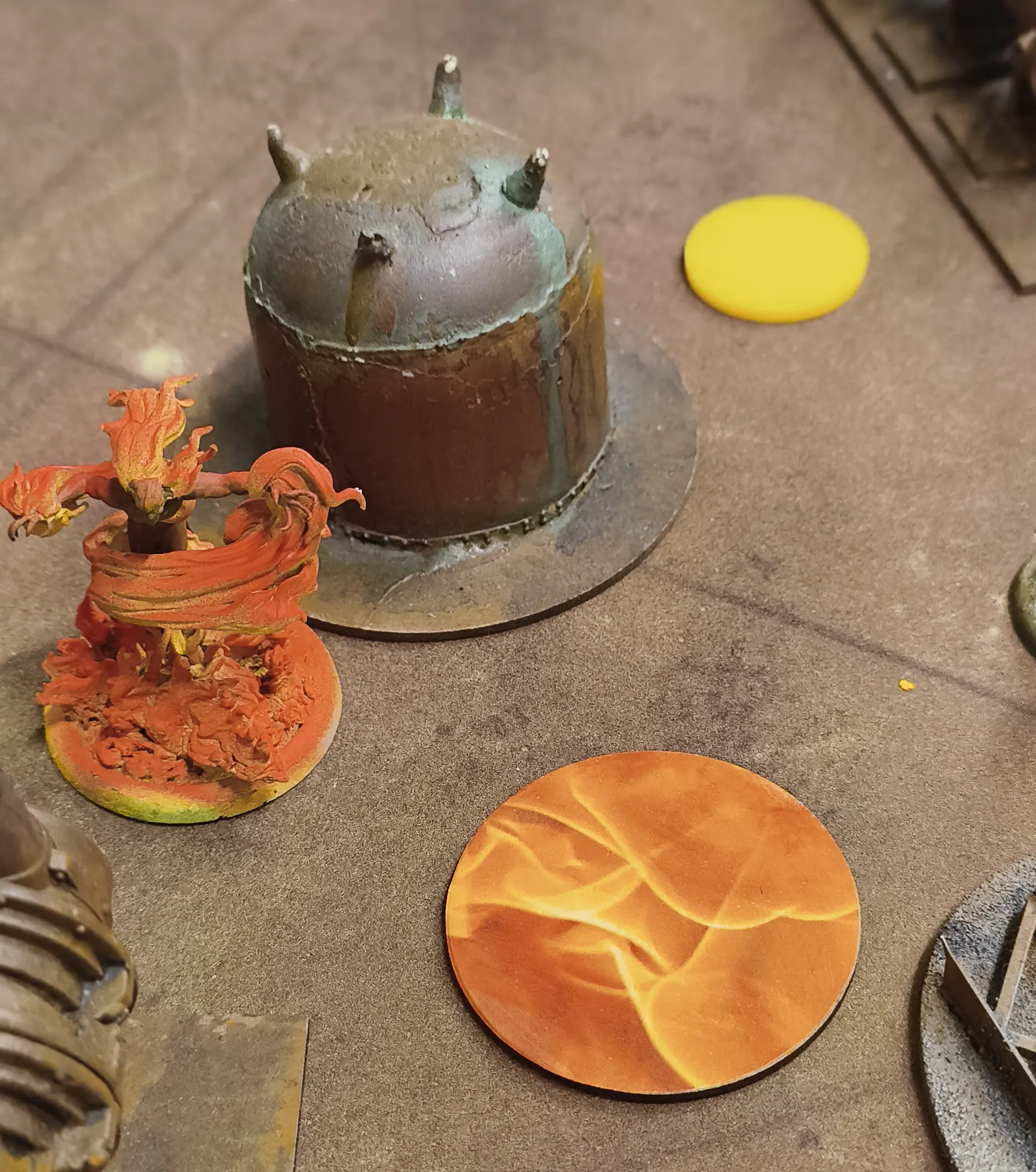 A Lampad and a Pyre marker